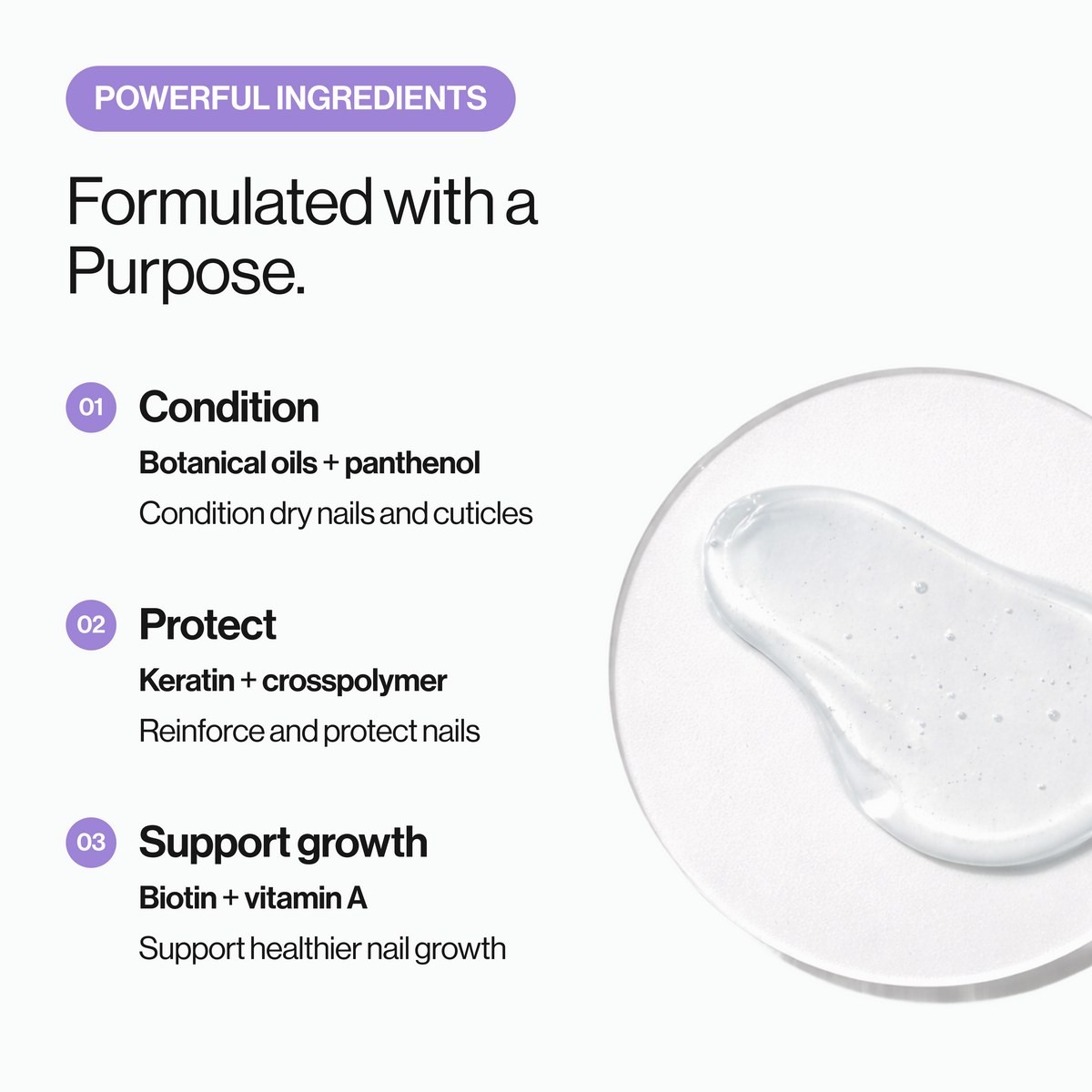 Qlear Nourishing Nail Pen ingredients